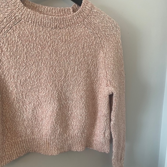 Shrinking Violet Sweaters - FREE ADD ON / Blush Pink / Cropped / Sweater